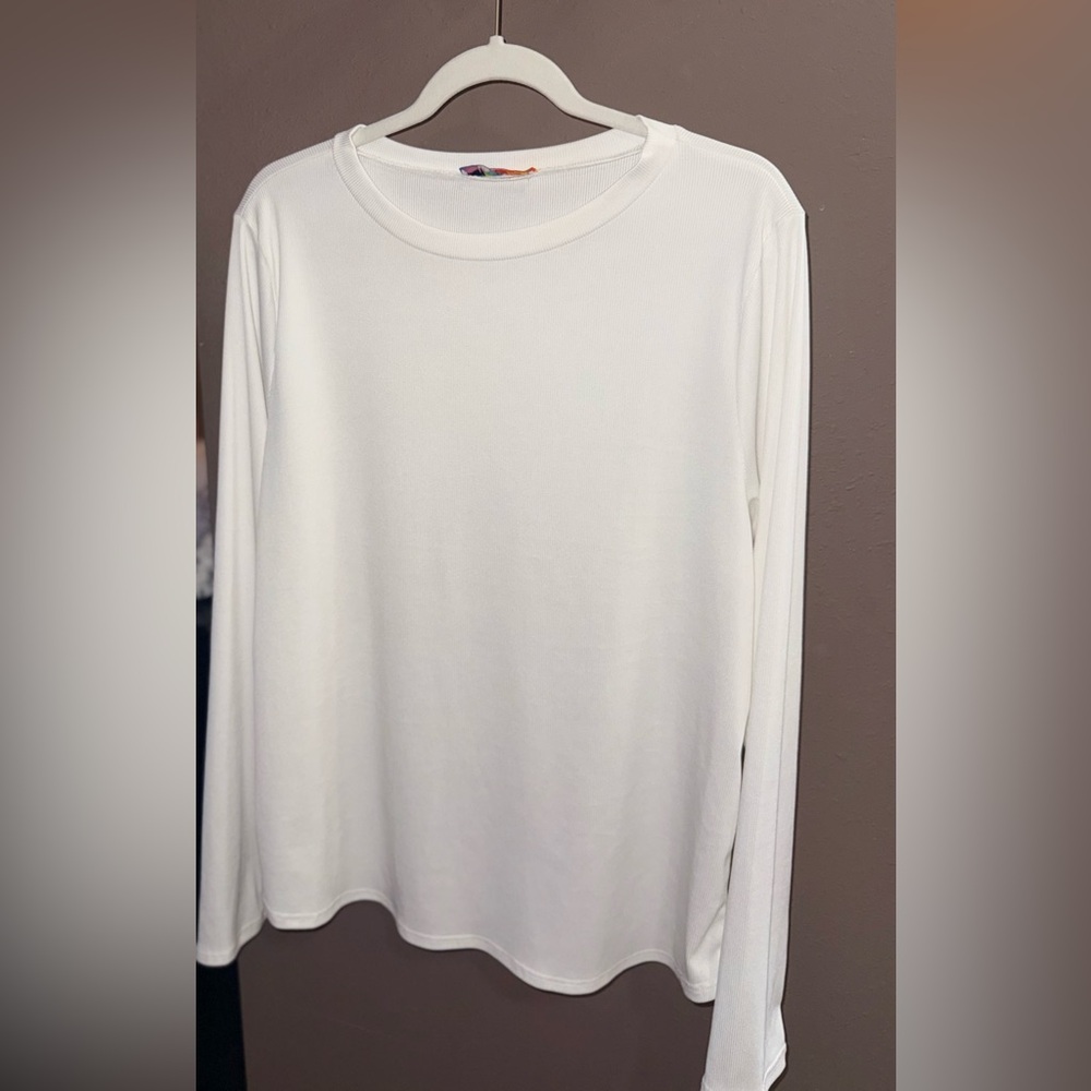 Classic White Long Sleeve Tee